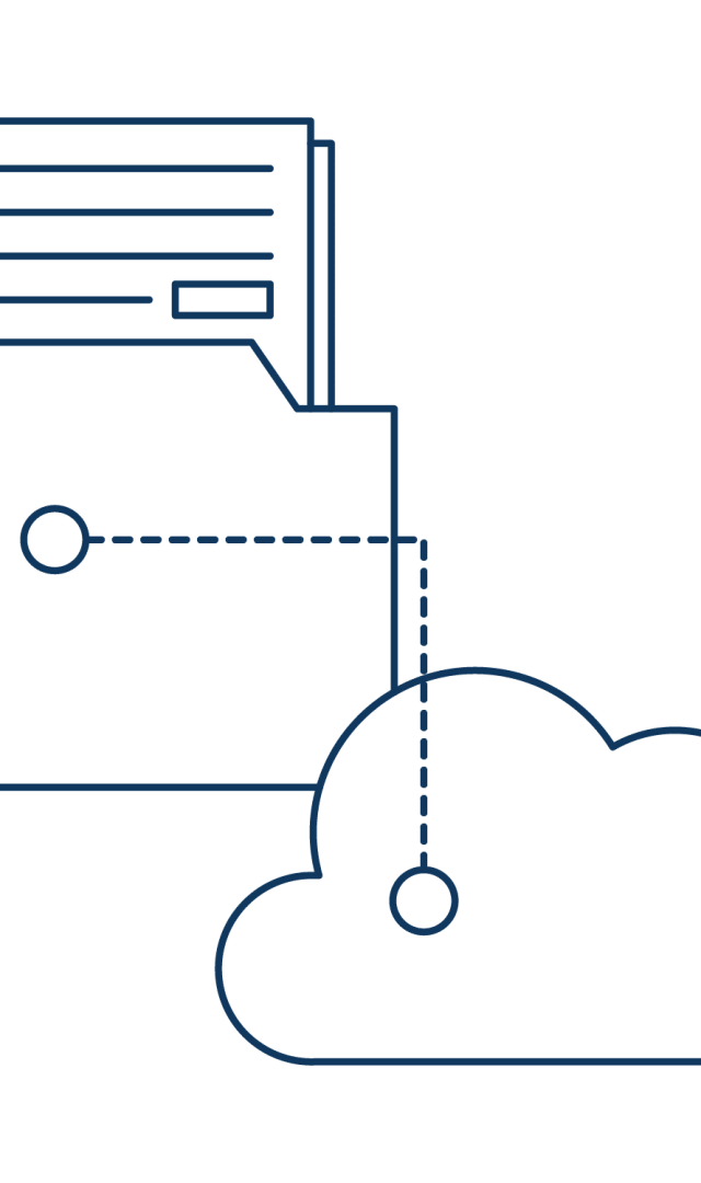 An icon representing the Interfolio Dossier process