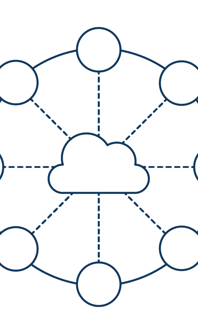 An icon representing the Researchfish process